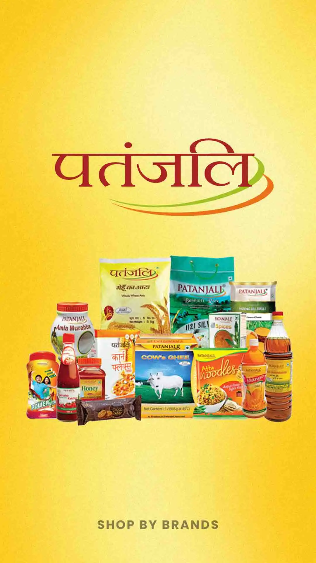 Patanjali Splash screen